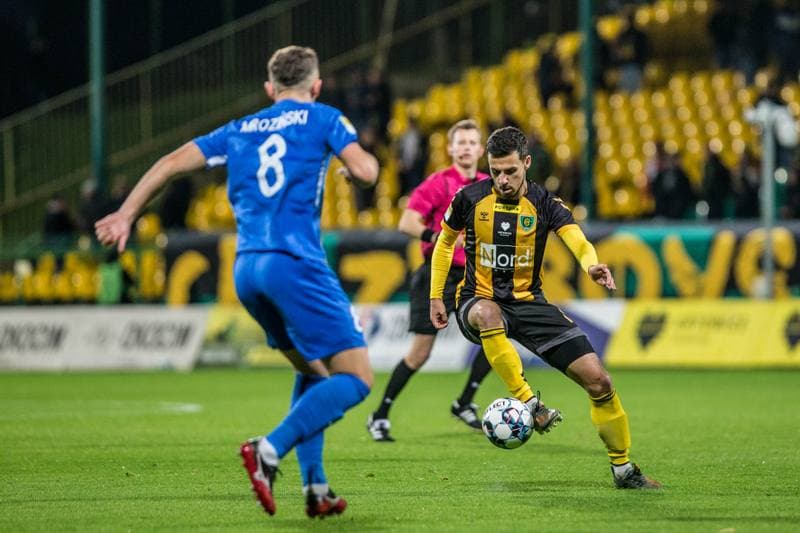 Football. Fortuna I Liga. GKS Katowice - Puszcza Niepolomice. 23.10.2021