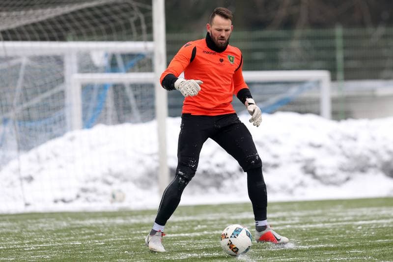 Football. Sparing. GKS Katowice - Fotbal Trinec. 25.01.2019