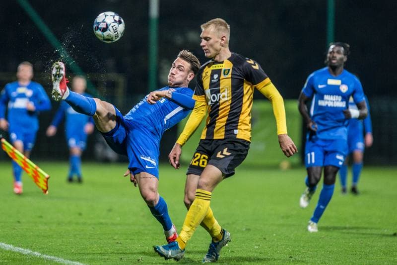Football. Fortuna I Liga. GKS Katowice - Puszcza Niepolomice. 23.10.2021