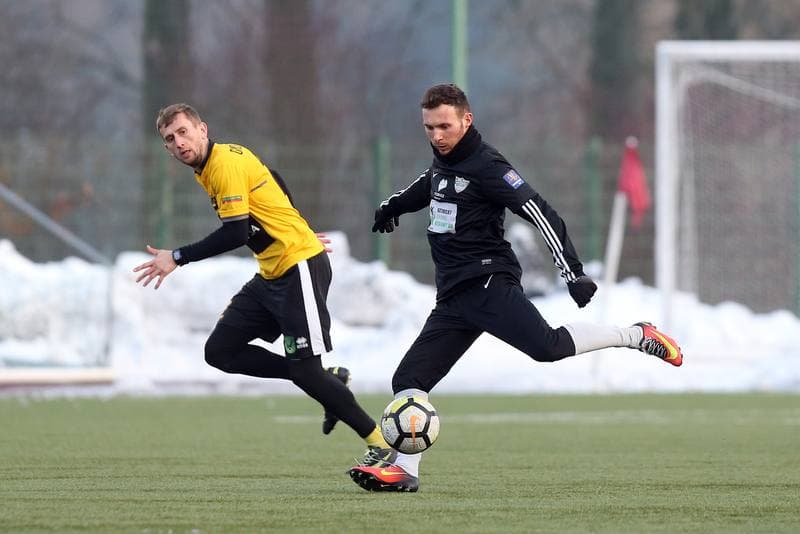 Football. Sparing. Rozwoj Katowice - GKS 1962 Jastrzebie. 30.01.2019