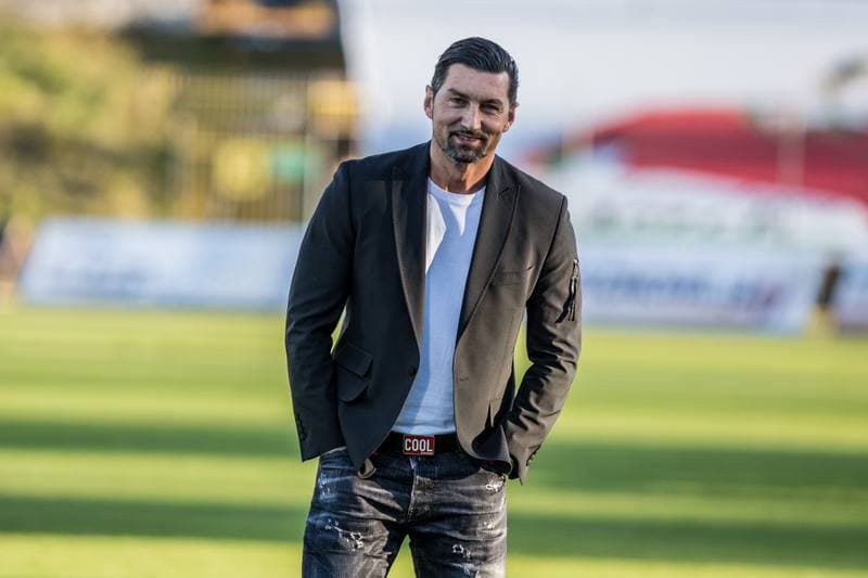 Football. Fortuna I Liga. Sandecja Nowy Sacz - Zaglebie Sosnowiec. 31.10.2021