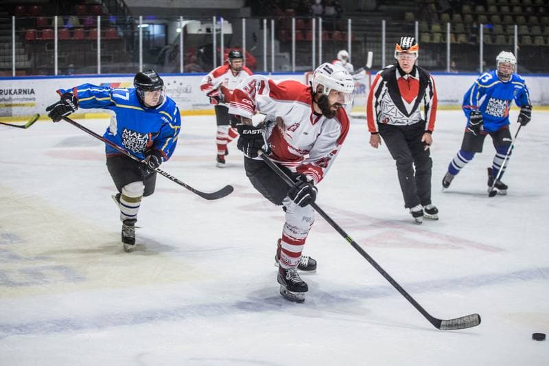 Ice Hockey. Charity Match. Hokejowa Reprezentacja Artystow Polskich - Mala Orkiestra Wielkiej Pomocy. 13.11.2021