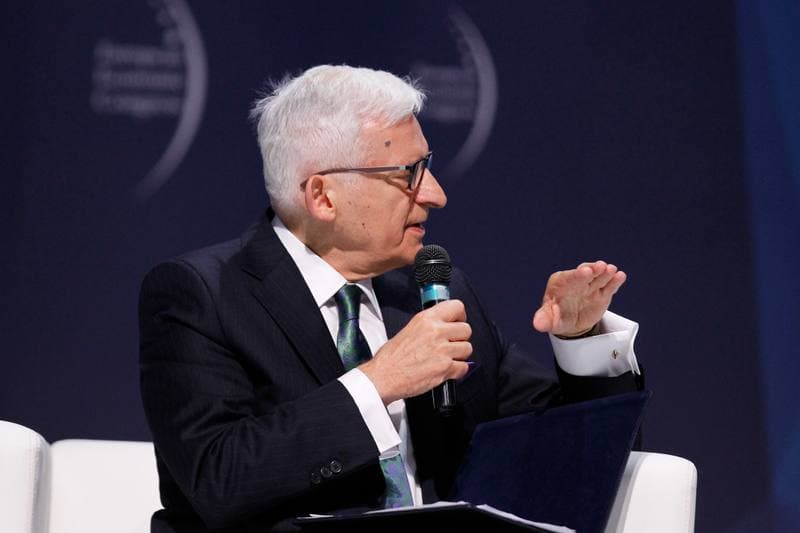 Jerzy Buzek. European Economic Congress. Press Conference. 18.05.2016