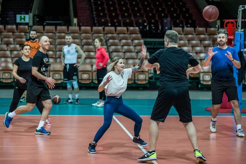 Football. Charytatywny Kosmiczny Mecz. Training. 14.01.2022