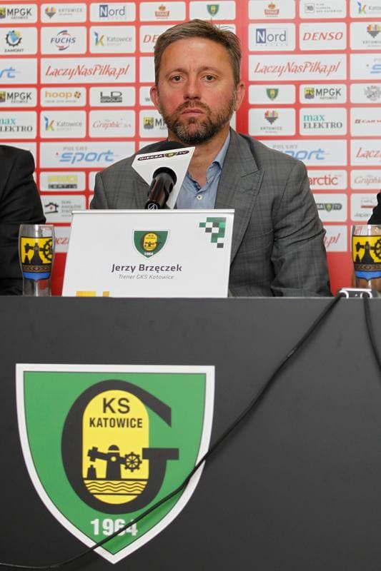 Football. GKS Katowice. Press Conference. 20.07.2016