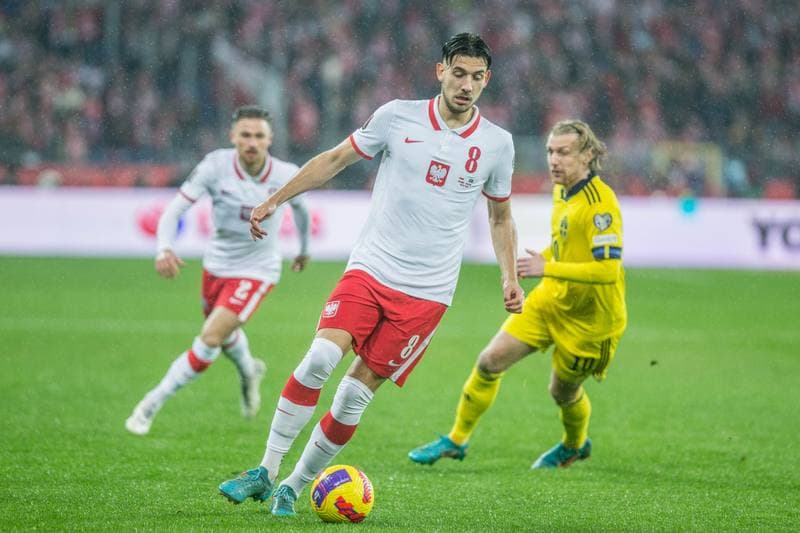 Football. FIFA World Cup Qualifiers. Poland - Sweden. 29.03.2022