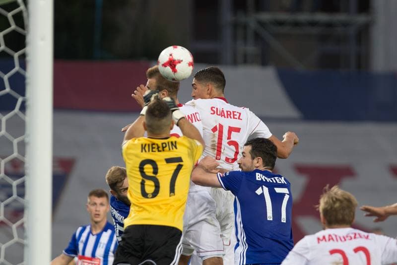 Football. Lotto Ekstraklasa. Gornik Zabrze - Wisla Plock. 25.08.2017