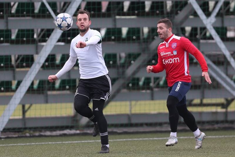 Football. Sparing. MFK Karvina - Rakow Czestochowa. 26.01.2018
