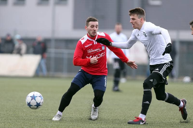 Football. Sparing. MFK Karvina - Rakow Czestochowa. 26.01.2018