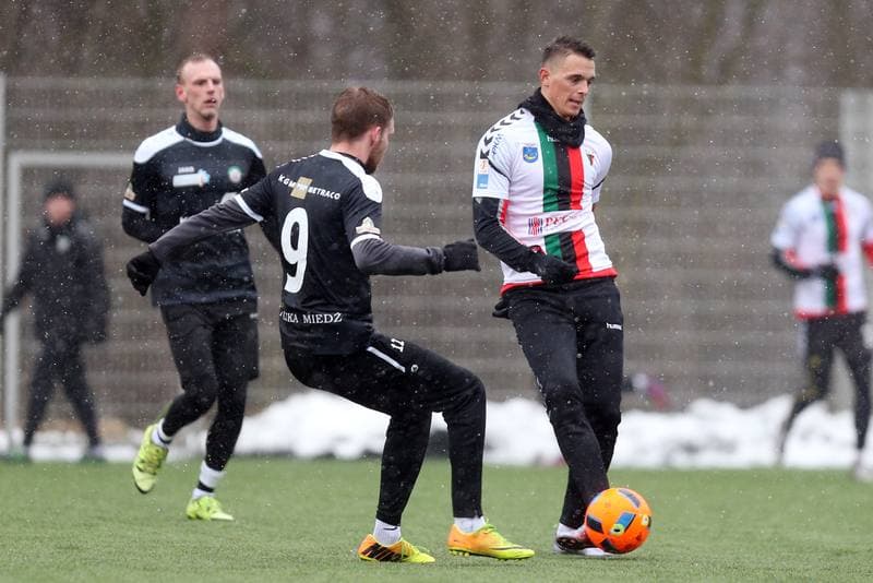 Football. Sparing. GKS Tychy - KS Polkowice. 16.02.2018