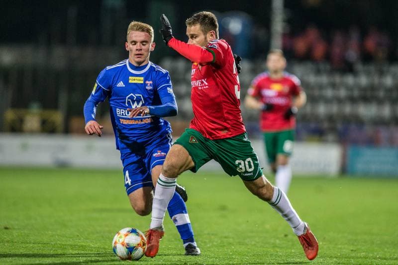 Football. Fortuna I Liga. Zaglebie Sosnowiec - Bruk-Bet Termalica Nieciecza. 29.11.2019