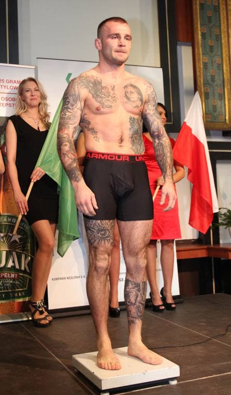 Boxing. Wojak Boxing Night. Weigh-In. 20.04.2012