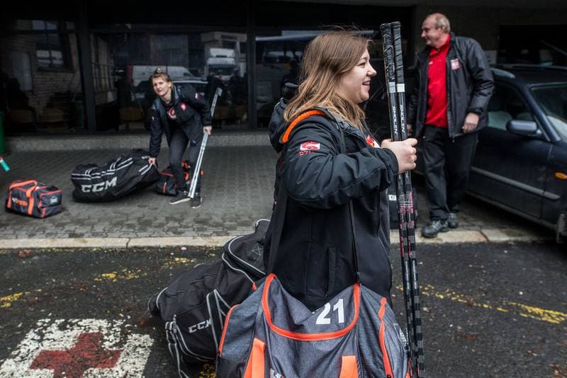 Ice Hockey. Poland national team. Departure. 05.02.2020