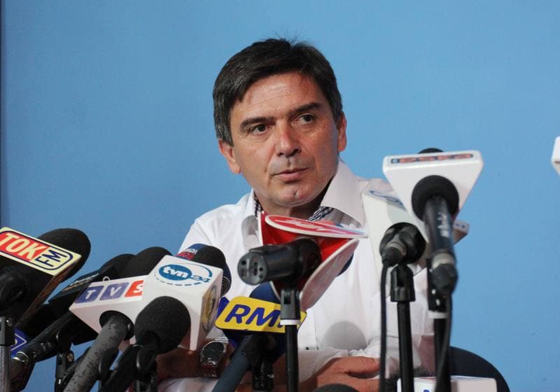 Football. Poland national team. Press Conference. 10.07.2012