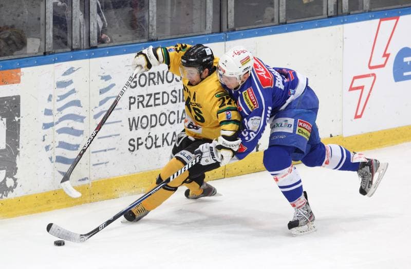 Ice Hockey. Polska Liga Hokeja na Lodzie. HC GKS Katowice - Aksam Unia Oswiecim. 07.10.2012