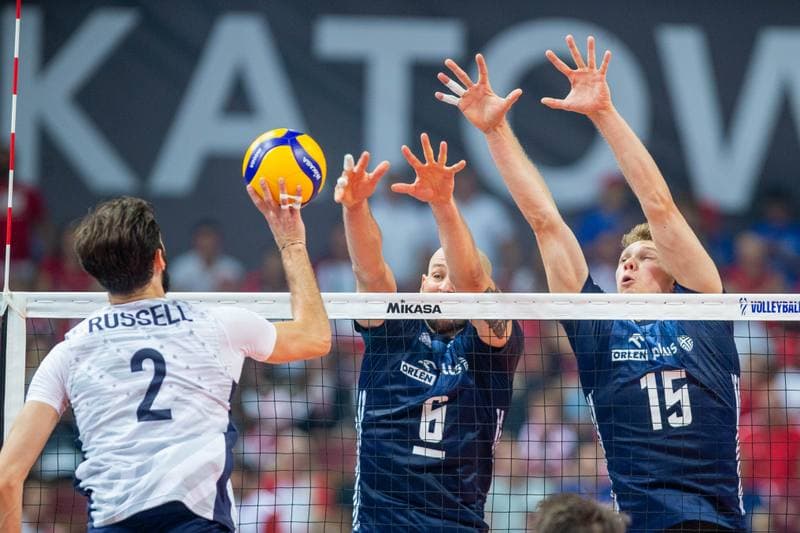 Volleyball. FIVB Men's World Championship. Poland - USA. 30.08.2022