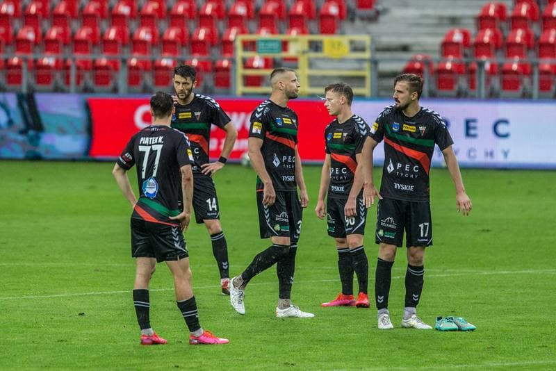 Football. Fortuna I Liga. GKS Tychy - Puszcza Niepolomice. 11.07.2020