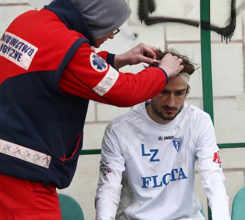 Football. I liga. GKS Tychy - Flota Swinoujscie. 30.03.2013
