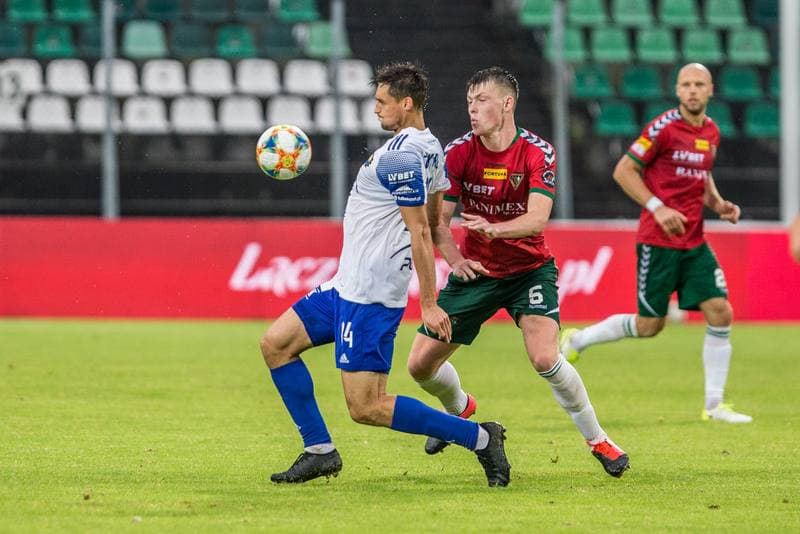 Football. Fortuna I Liga. Zaglebie Sosnowiec - Stal Mielec. 17.07.2020
