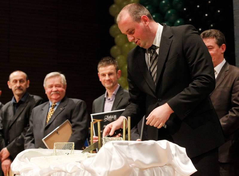 Football. GKS Katowice. Press Conference. 28.02.2014