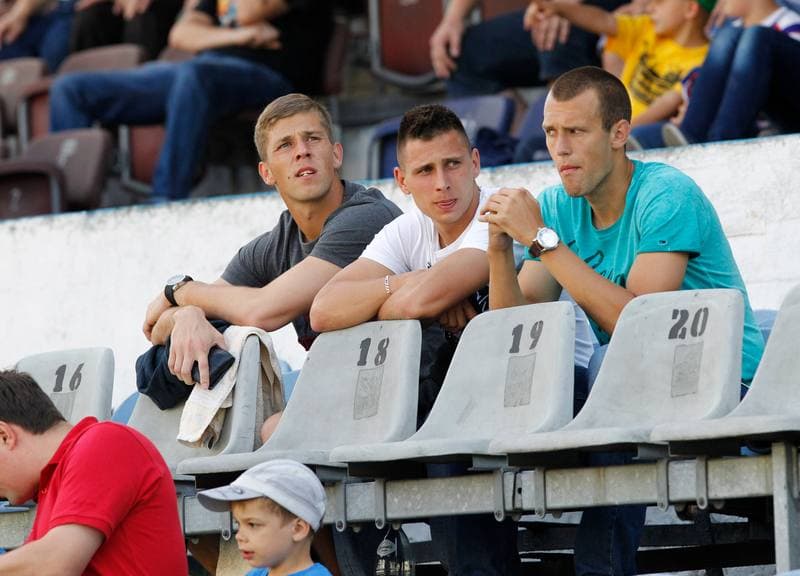 Football. Sparing. Gornik Zabrze - GKS Katowice. 12.07.2014