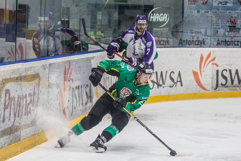 Ice Hockey. Visegrad Cup. JKH GKS Jastrzebie - Ujpesti TE. 15.10.2019