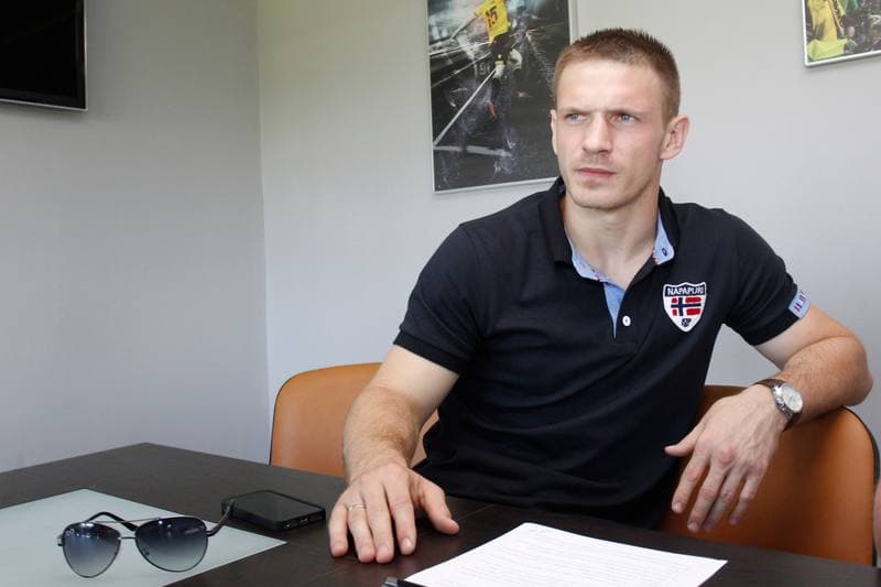 Football. GKS Katowice. Press Conference. 27.07.2014
