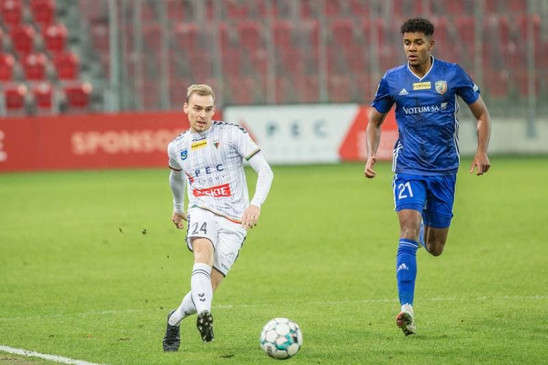 Football. Fortuna I Liga. GKS Tychy - Miedz Legnica. 21.11.2020
