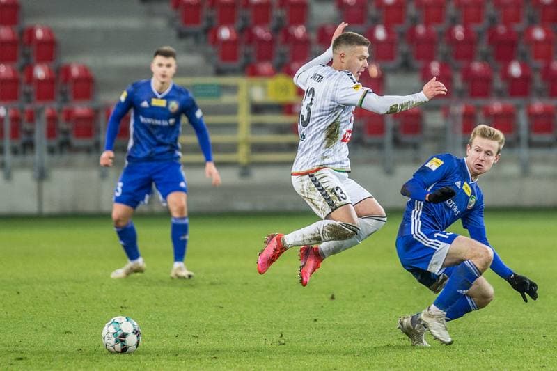 Football. Fortuna I Liga. GKS Tychy - Miedz Legnica. 21.11.2020