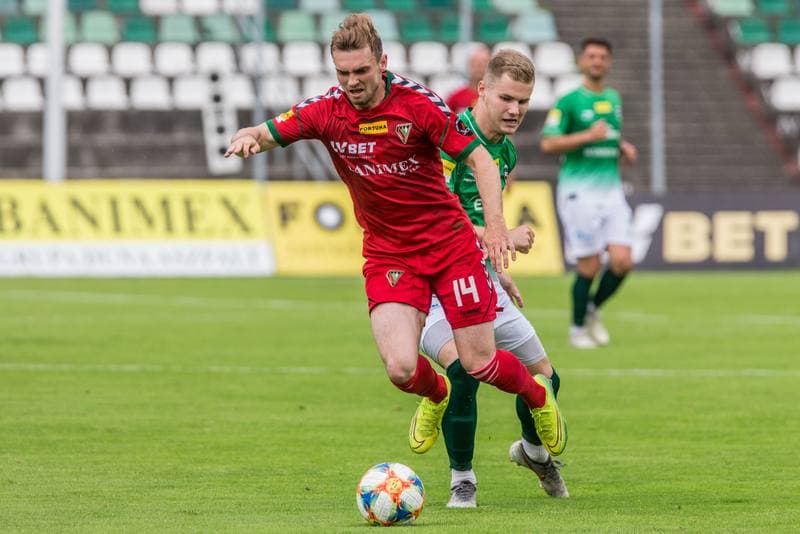 Football. Fortuna I Liga. Zaglebie Sosnowiec - Radomiak Radom. 17.06.2020