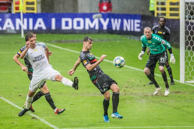 Football. Fortuna I Liga. GKS Tychy - Puszcza Niepolomice. 11.07.2020