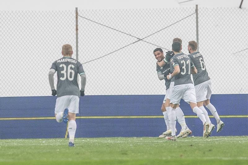 Football. Fortuna Puchar Polski. Puszcza Niepolomice - Lechia Gdansk. 07.02.2021