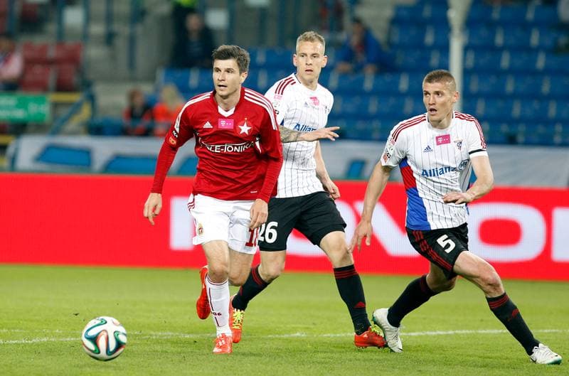 Football. T-Mobile Ekstraklasa. Wisla Krakow - Gornik Zabrze. 09.05.2015
