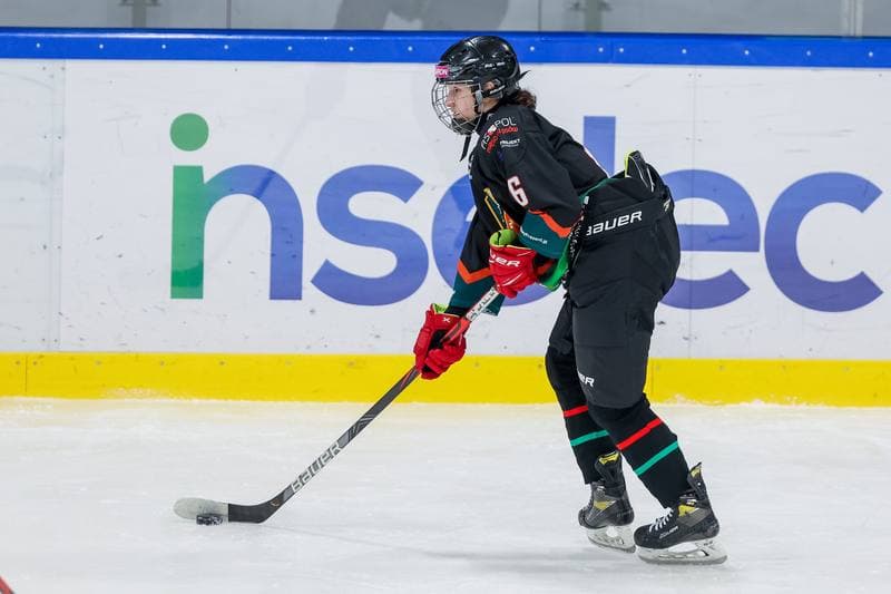 Ice Hockey. Tauron Liga Kobiet. Wiedzmy 71 Wroclaw - Kojotki Naprzod Janow. 03.12.2023