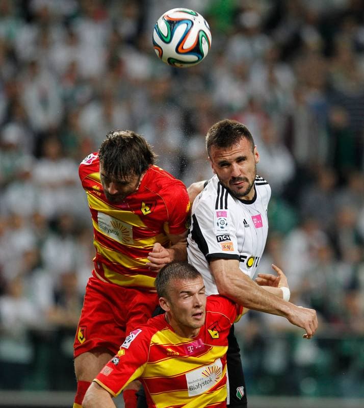 Football. T-Mobile Ekstraklasa. Legia Warsaw - Jagiellonia Bialystok. 20.05.2015