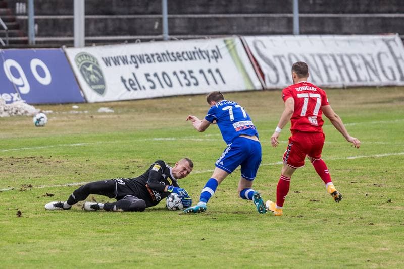 Football. Fortuna I Liga. Zaglebie Sosnowiec - Bruk-Bet Termalica Nieciecza. 27.02.2021