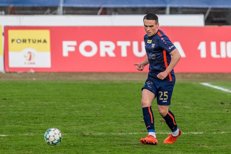 Football. Fortuna I Liga. Zaglebie Sosnowiec - Odra Opole. 13.03.2021