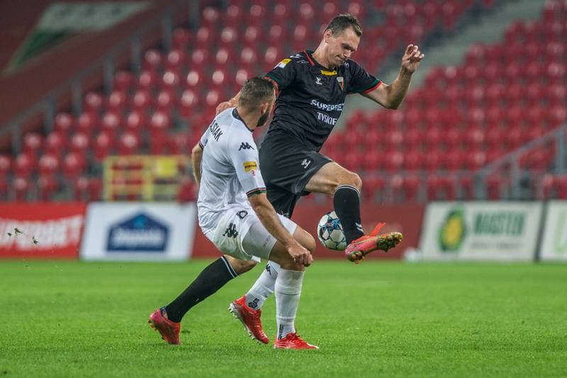 Football. Fortuna I Liga. GKS Tychy - Chrobry Glogow. 16.09.2021