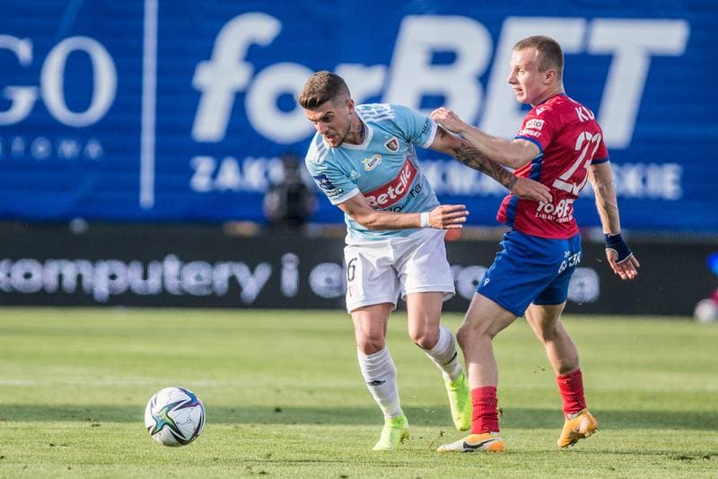 Football. PKO BP Ekstraklasa. Rakow Czestochowa - Piast Gliwice. 10.05.2021