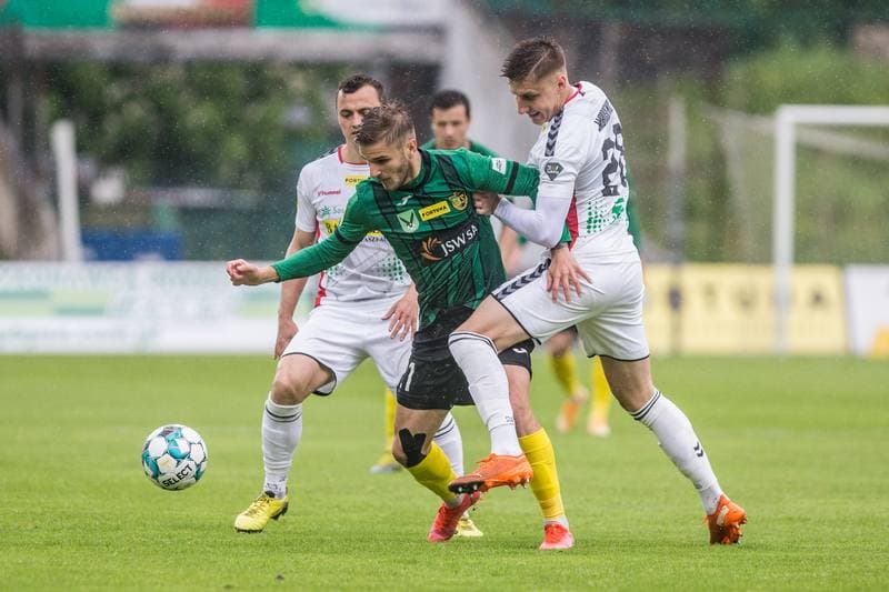 Football. Fortuna I Liga. Zaglebie Sosnowiec - GKS 1962 Jastrzebie. 22.05.2021