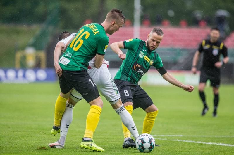 Football. Fortuna I Liga. Zaglebie Sosnowiec - GKS 1962 Jastrzebie. 22.05.2021