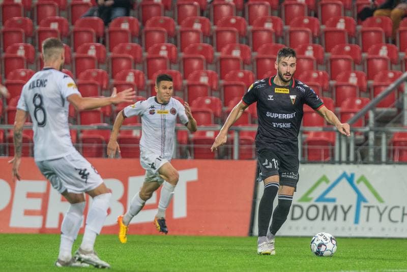 Football. Fortuna I Liga. GKS Tychy - Chrobry Glogow. 16.09.2021