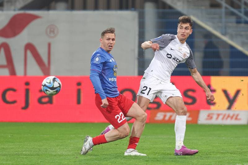 Football. PKO BP Ekstraklasa. Piast Gliwice - Zaglebie Lubin. 15.04.2024
