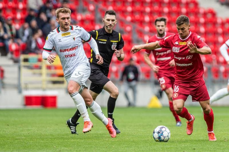 Football. Fortuna I Liga. GKS Tychy - Widzew Lodz. 19.09.2021