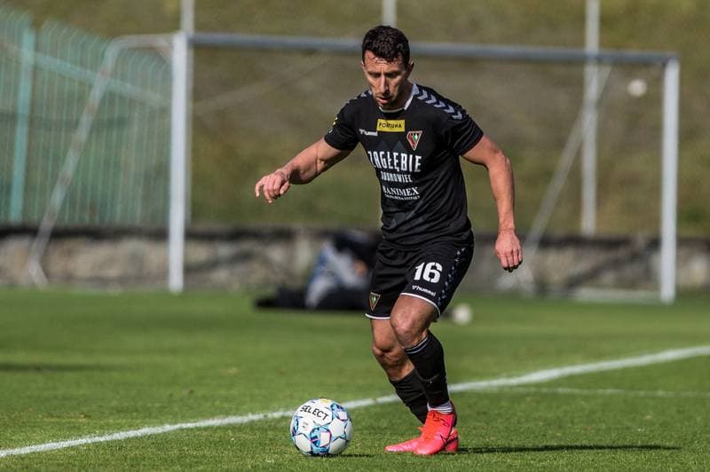 Football. Fortuna I Liga. Zaglebie Sosnowiec - Podbeskidzie Bielsko-Biala. 24.10.2021