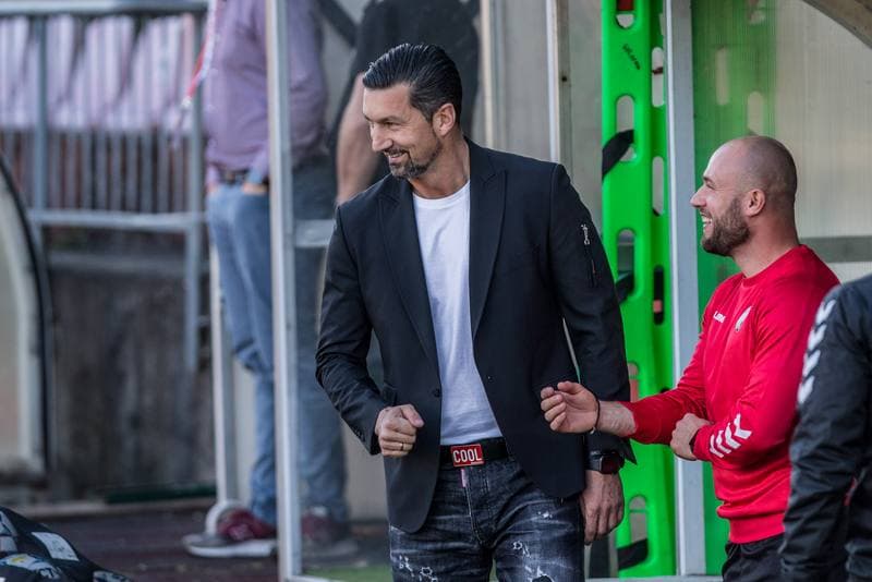 Football. Fortuna I Liga. Sandecja Nowy Sacz - Zaglebie Sosnowiec. 31.10.2021