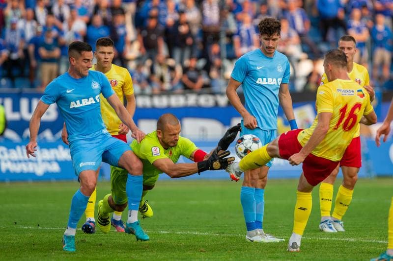 Football. Fortuna Puchar Polski. Ruch Chorzow - Znicz Pruszkow. 26.07.2022