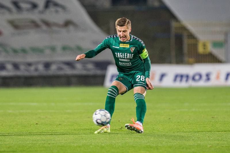 Football. Fortuna I Liga. Zaglebie Sosnowiec - Chrobry Glogow. 24.11.2021