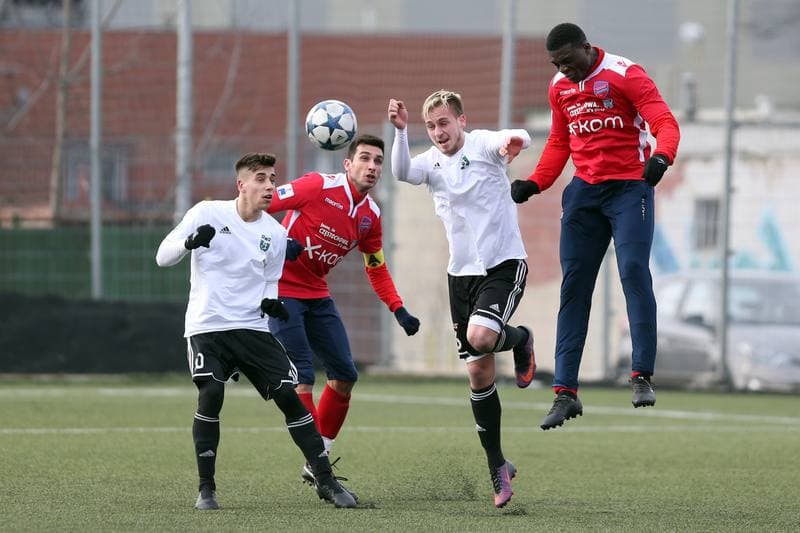 Football. Sparing. MFK Karvina - Rakow Czestochowa. 26.01.2018