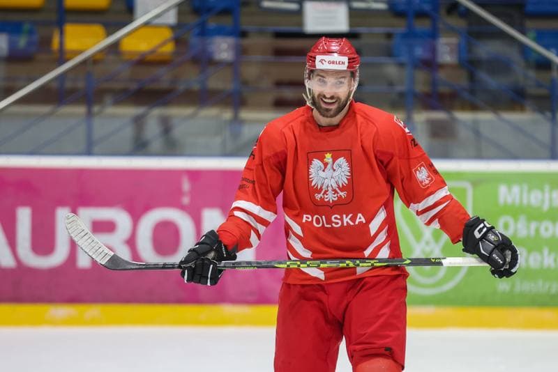 Ice Hockey. Poland national team. Training. 10.12.2023